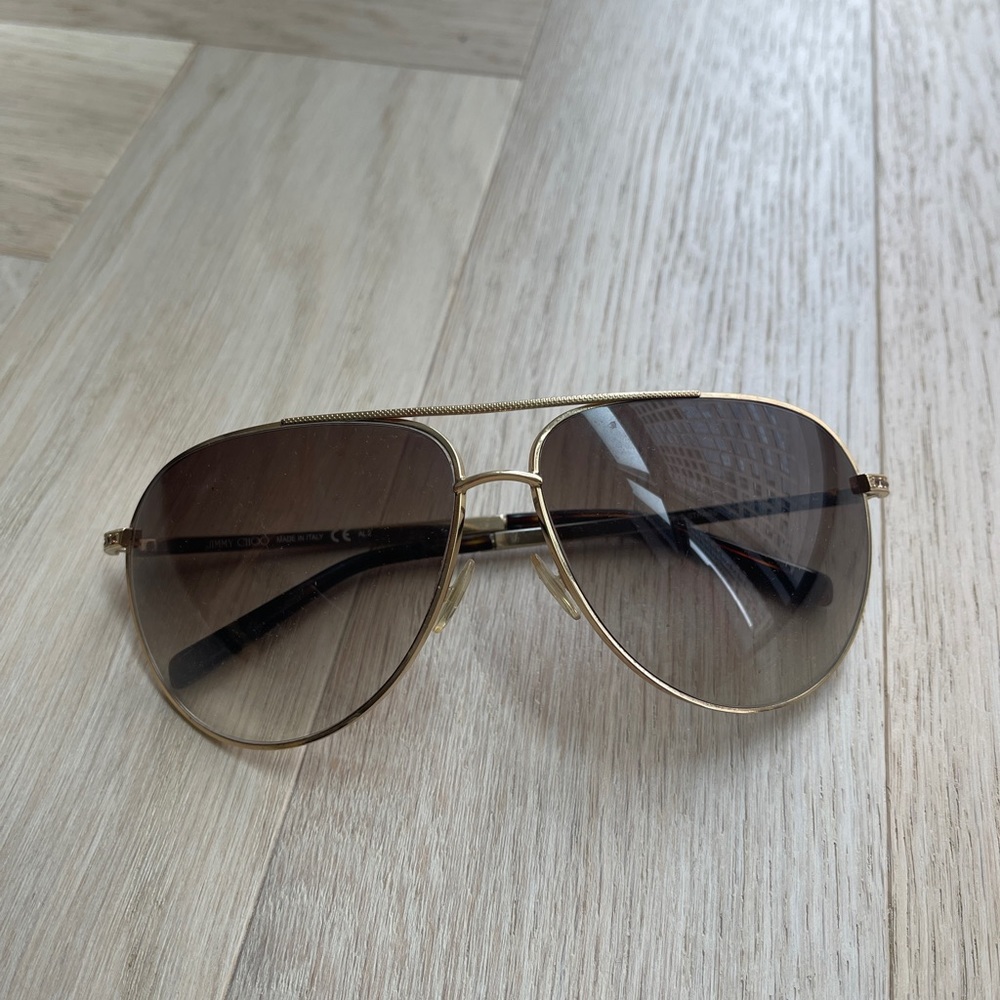 Jimmy Choo Aviator Sunglasses